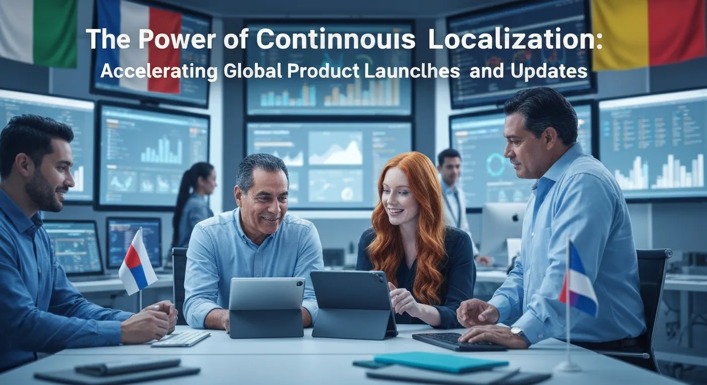 The Power of Continuous Localization: Accelerating Global Product Launches and Updates