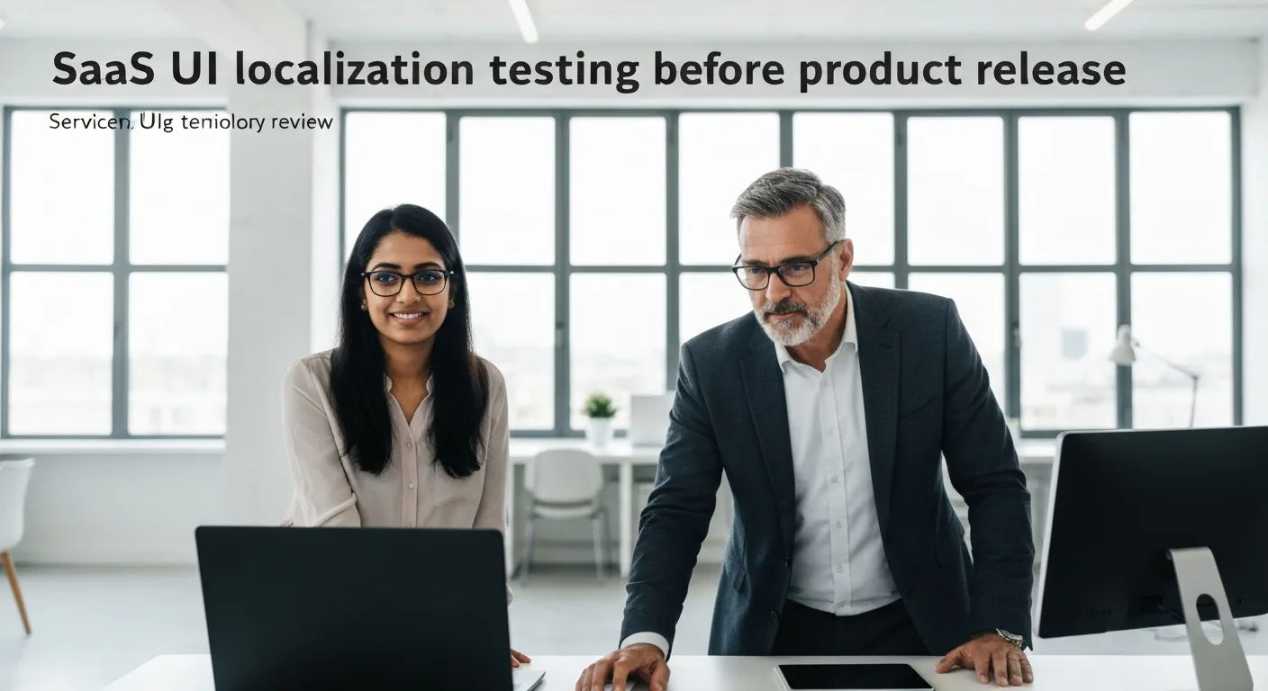 SaaS UI localization testing before product release