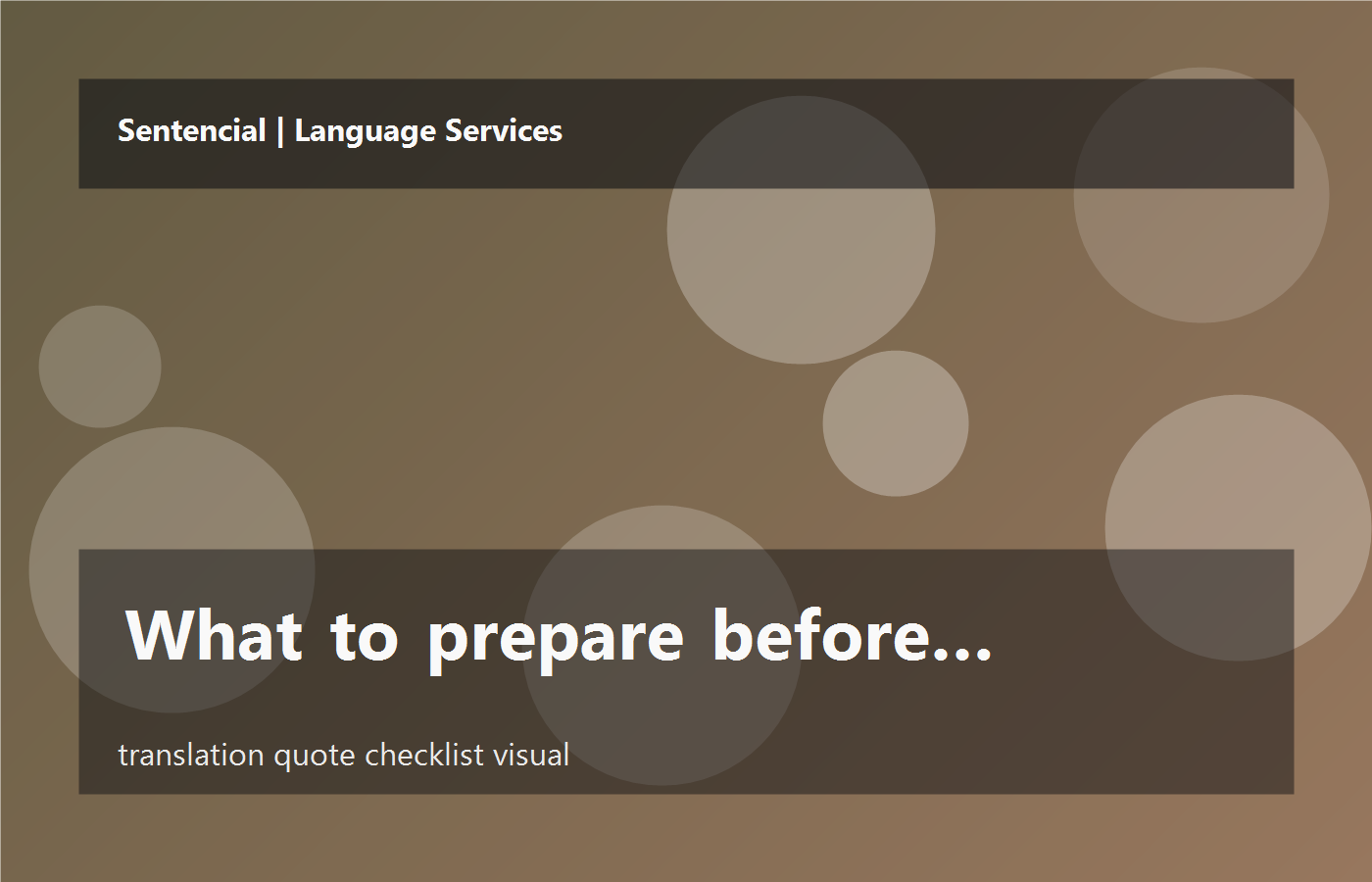 What to prepare before requesting a translation quote